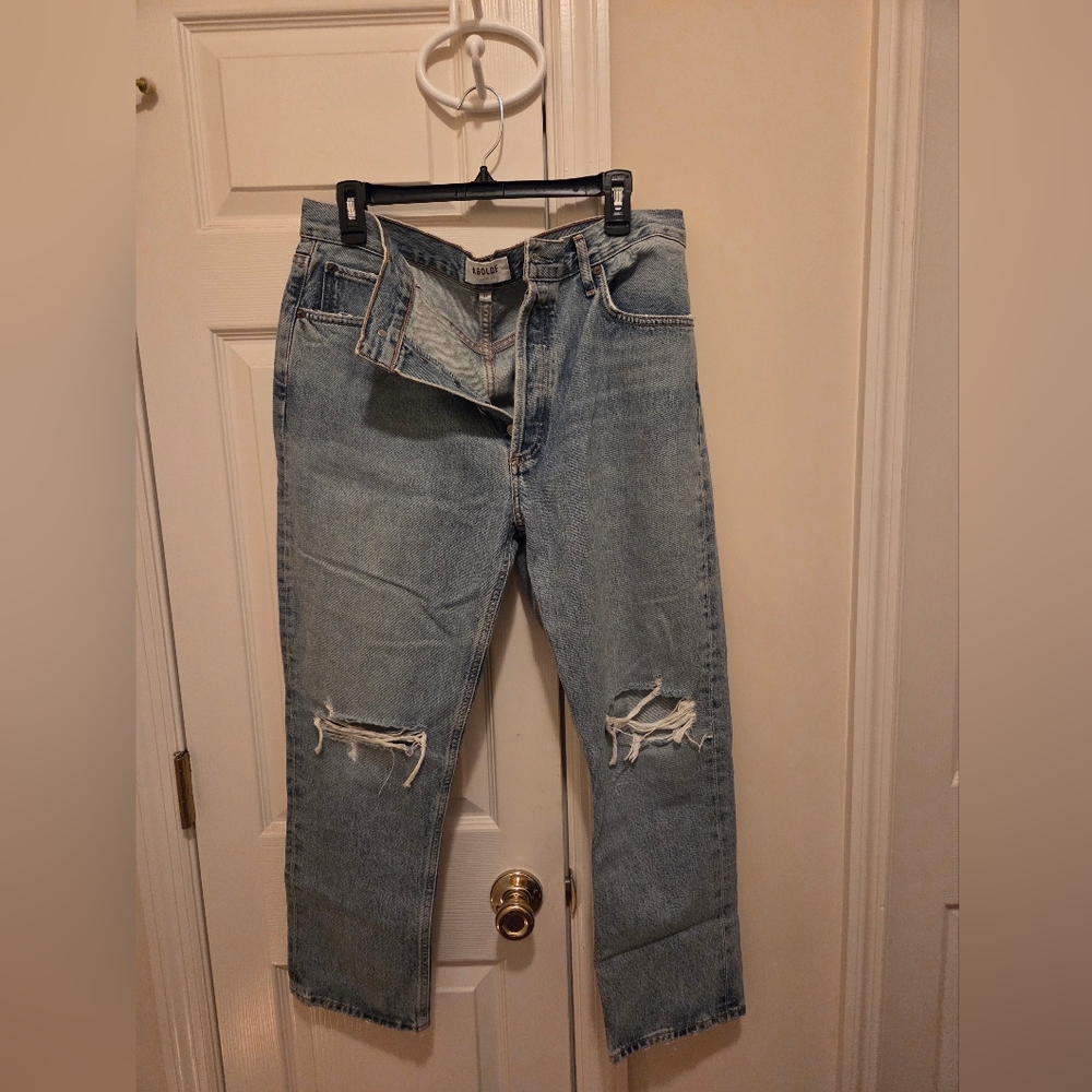 Agolde Los Angeles Women's Distressed Jeans